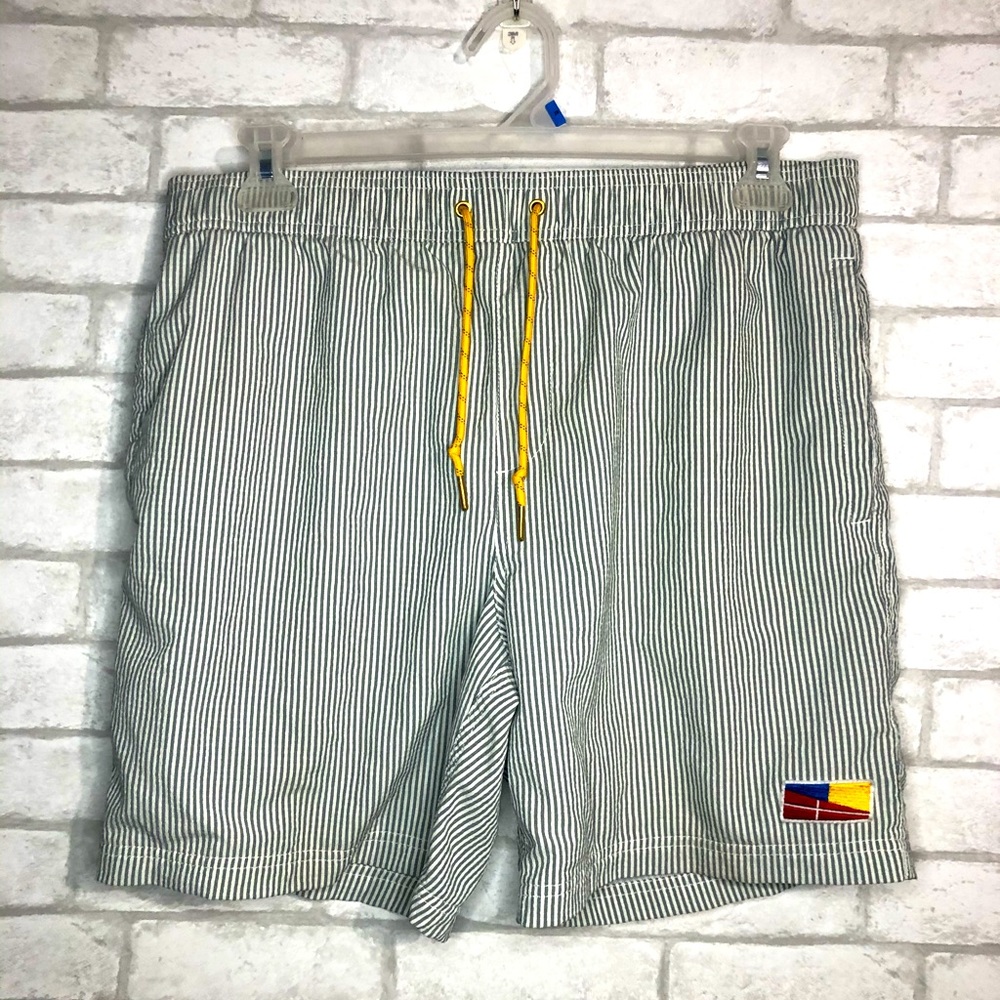 Five Four Men Swim Trunks Gray Sz. 36